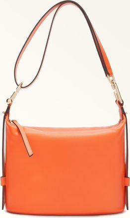 Furla Nuvola Borsa A Spalla M Paprika Pelle Di Vitello Claris Lux Donna