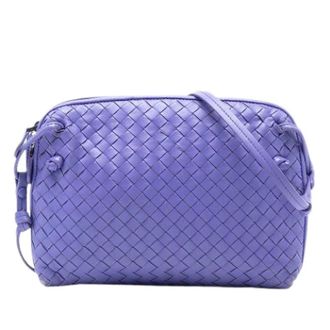 Bottega Veneta Pre-owned Cross Body Bags, female, Purple, Size: ONE SIZE Pre-owned Nodini Shoulder Bag