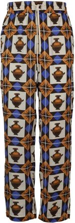 Dr&ocirc;le de Monsieur Vase Pants - Heren - Wijde Broeken - Veelkleurig - S - Broeken