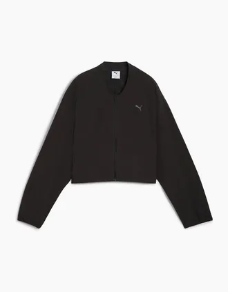 Puma Womens Fashion Jacket Sweatshirt Womens - Black - Size: 12