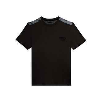 Freddy T-shirt con inserti camouflage e logo sul cuore