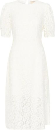 Cream Midi Jurken - Dames - Casual kleedjes - Wit - 2XL - Kleedjes