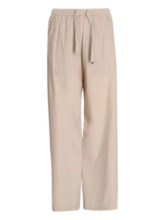 Herno drawstring straight-leg trousers - women - Polyamide - 38 - Neutrals
