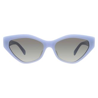 Celine Triomphe Smoke Gradient Cat Eye Ladies Sunglasses CL40323U 84B 56