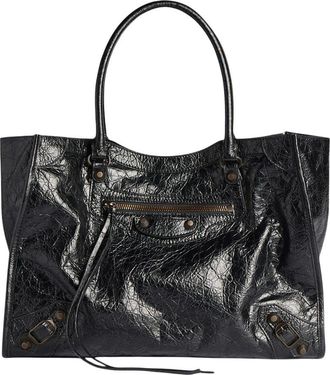 Balenciaga Black Le City Small Tote