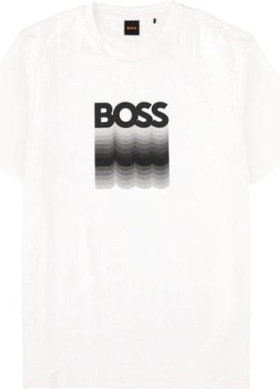 HUGO BOSS Insignia T-shirt - Heren - T-shirts - Wit - XL - Katoen - Tops