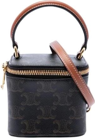 Celine Pre-owned Mini Vanity Case - - Pre-owned - Donna - Marrone - ONE SIZE