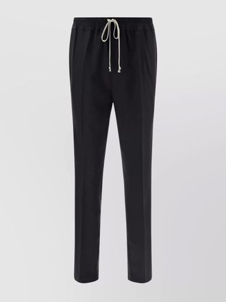 Rick Owens drawstring waistband pants featuring pockets