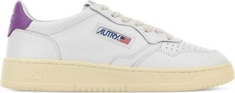 Autry White Leather Medalist Sneakers