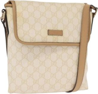 Gucci Pre-owned Plastic Cross Body Bag - Dames - Vintage Schoudertas - Wit - ONE Size - Vintage