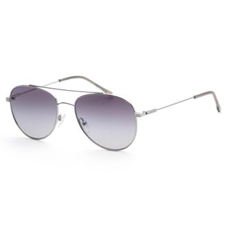Calvin Klein Mens 55mm Silver Sunglasses