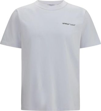 Off-white White Crew Neck T-Shirt