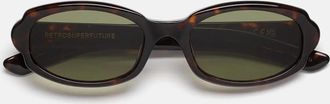 Retro Superfuture Sunglasses Esatto 3627 Xs6 Brown/Green Unisex
