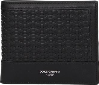 Dolce & Gabbana Portafogli Uomo Dolce E Salato In Pelle Nera