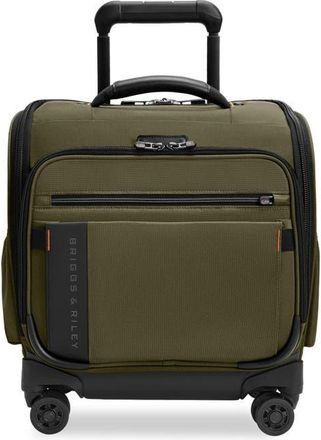 Briggs & Riley ZDX Cabin Spinner Suitcase in Hunter at Nordstrom