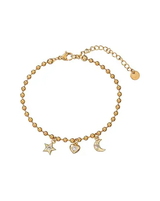 Eyecandy LA Eye Candy La Titanium Cz Penelope Bracelet