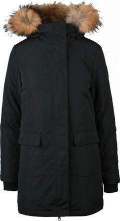 Bomboogie Black Fitted Polyester-Blend Parka