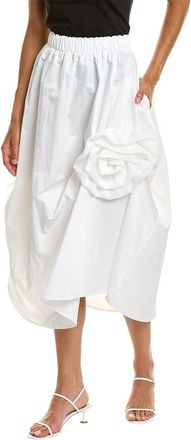 Gracia Rose Applique Skirt