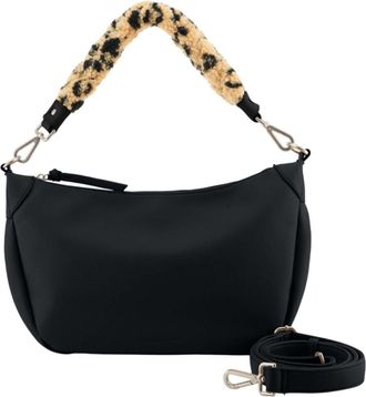Fredsbruder FREDsBRUDER Wildly Touch Halfmoon Shoulder Bag Black