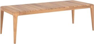 Rendez-Vous D&eacute;co Mesa de jard&iacute;n de madera de teca reciclada para 10 personas