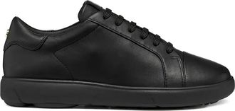 Geox lace-up leather sneakers - Nero