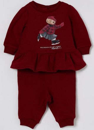 Polo Ralph Lauren Coordinato in cotone con stampa Orso Polo Ralph Lauren