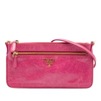 Prada Pre-owned Prada Vitello Shine Crossbody Ladies XFO29MPCKAWPYUHX