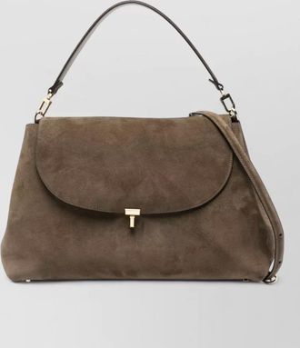 Toteme suede leather tote bag with adjustable strap