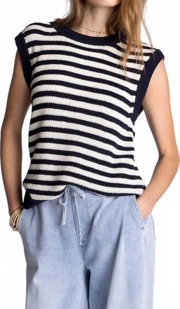 Thread & Supply Orta Tank Top In Navy