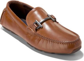 Cole Haan Donohue Grand Bit Driving Shoe in New Caramel /Java at Nordstrom, Size 8.5