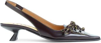 Marni D&eacute;collet&eacute; - - Shoes - Donna - Marrone - 36 EU