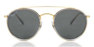 Ray-Ban RB3647N Polarized 921048 Mens Sunglasses Gold Size 51