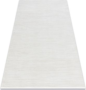 RugsX Rugsx - Alfombra Moderna Duke 51376 Crema - Rayas, Estructurada, Muy Suave, Flecos Beige 120x170 Cm