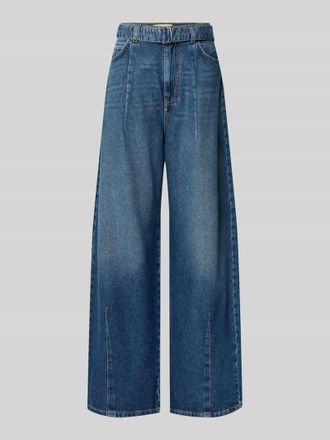 Max Mara Barrel Jeans aus reiner Baumwolle Modell MADIA in Jeansblau, Gr&ouml;&szlig;e 34