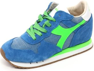 Diadora Trident Heritage Schoen - Dames - Sneakers - Blauw - 35 1/2 EU - Schoenen
