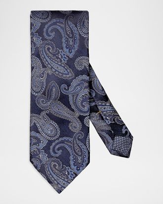 Eton Paisley Silk Tie