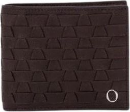Orciani Portafoglio Chevrette Woven - Heren - Portefeuilles - Bruin - ONE Size - Leer - Accessoires