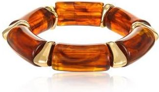 Ettika Resin Stretch Bracelet in Brown at Nordstrom Rack