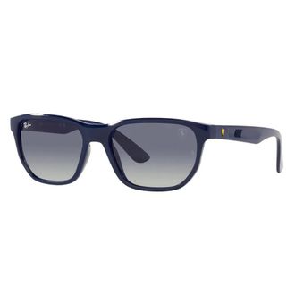 Ray-Ban Sunglasses, unisex, Blue, 57 MM, Sporty Ferrari Sunglasses Blue Gradient