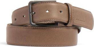 Piquadro Zwarte vierkante riem - Heren - Riemen - Bruin - ONE Size - Katoen - Accessoires
