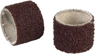 cofan Cofan - Manguito Abrasivo De Lija 13x25 G-60 Caja 100 Unid., Manguitos De Corind&oacute;n-&oacute;xido De Aluminio Para Trabajar El Acero