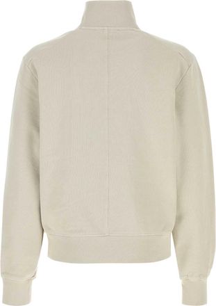 Entire studios Mens Port Pullover Sweatshirt Beige Cotton