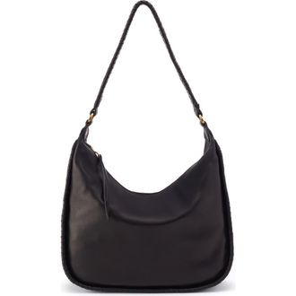Hobo Large Mia Crescent Leather Hobo in Black at Nordstrom