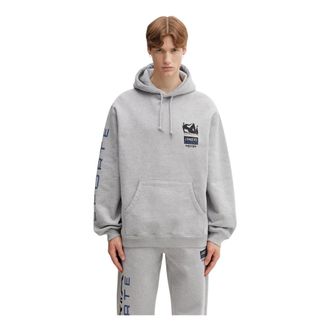 by Parra Heren, Sweatshirts & Hoodies, Grijs, Maat: M Katoen