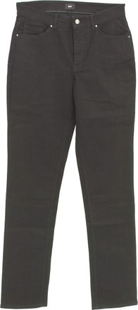 Mac Jeans Melanie Womens Jeans Stretch Denim Grey, Black (D999), 46W x 34L