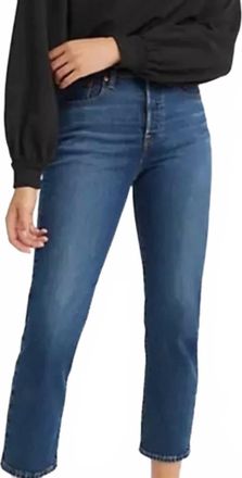 Levi's Premium Wedgie Straight Fit Jeans In Blue