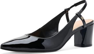 Tommy Hilfiger Jezibee Womens Shoes Black Patent 001 : 6.5 M, Leather