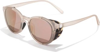 Sunski Womens Tera Polarized Helio Lens Sunglasses In Stone Alpenglow