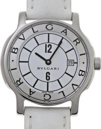 Bulgari Pre-owned Vintage Horloge - Dames - Vintage Horloges - Wit - ONE Size - Vintage