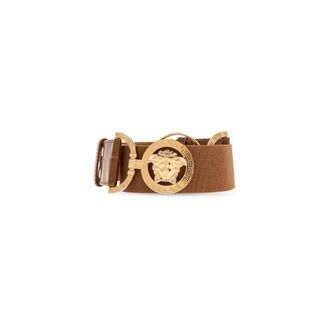 Versace Belts, female, Brown, Size: XS Elastic Belt